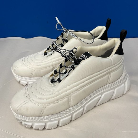 Prada Rush Gabardine RE-Nylon Quilted Men's Sneakers - Size 44 (11) - Picture 1 of 10